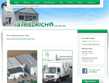Tablet Screenshot of fd-friedrich.com